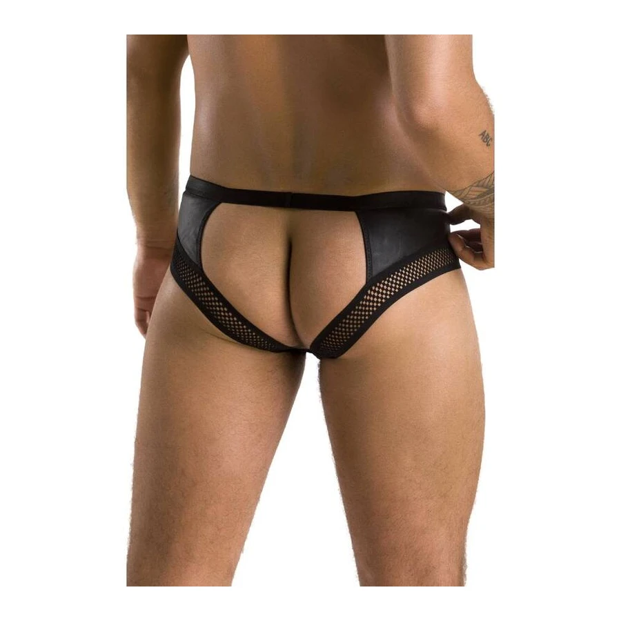 PASSION - 030 SLIP APERTO TOM NERO L/XL